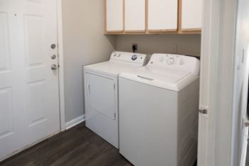 In unit washer and dryer